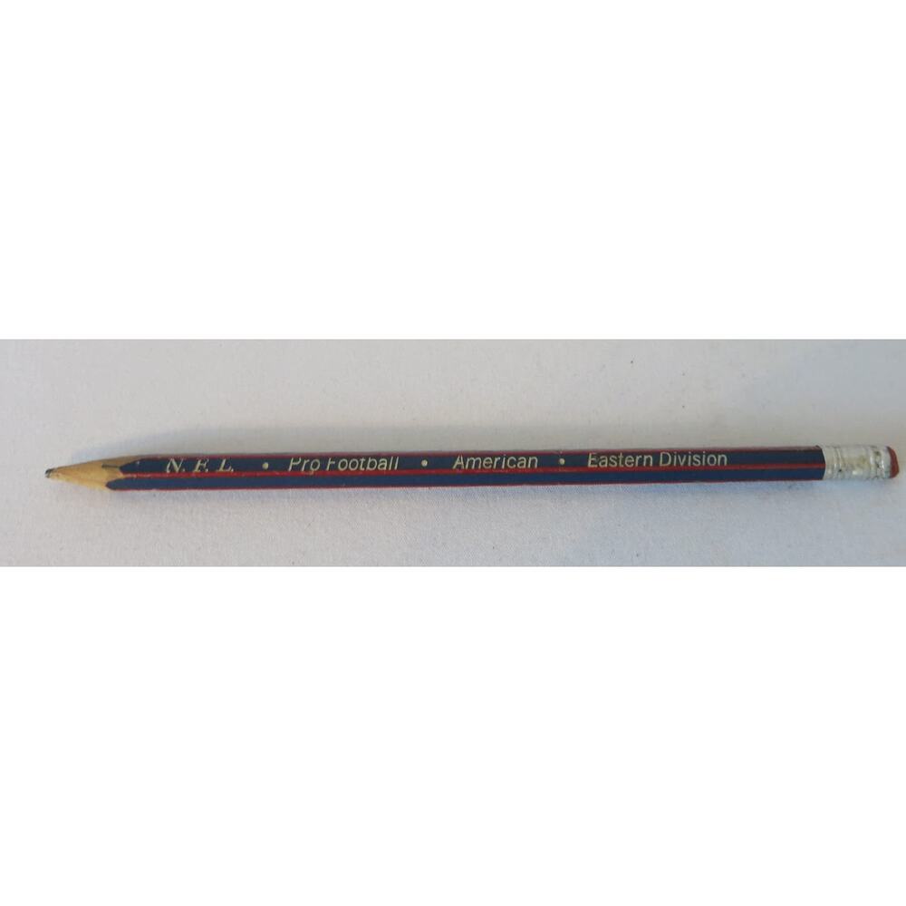VINTAGE NFL Buffalo Bills Wooden Pencil Pro Football American Eastern Division